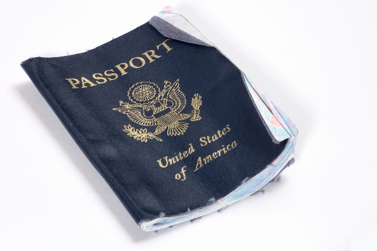 damaged passport replacement