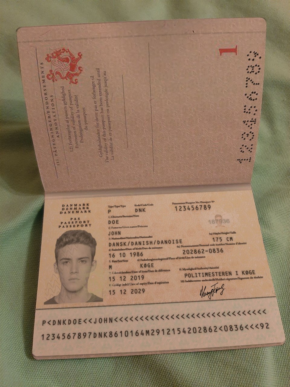 danish passport