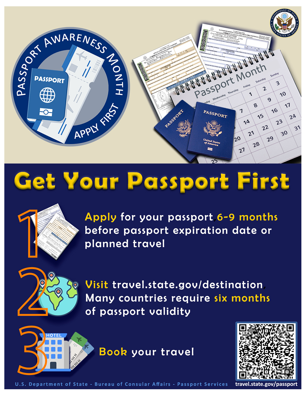 dept of state passport application