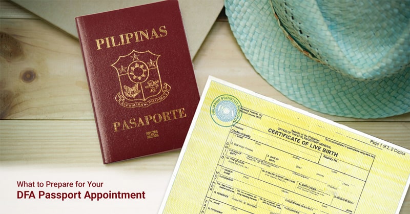 dfa passport online appointment