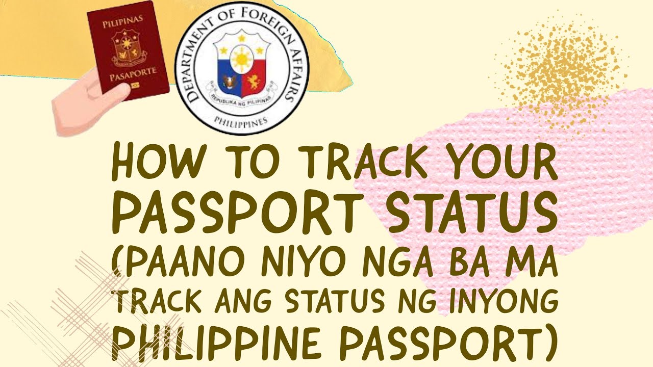 dfa passport tracking