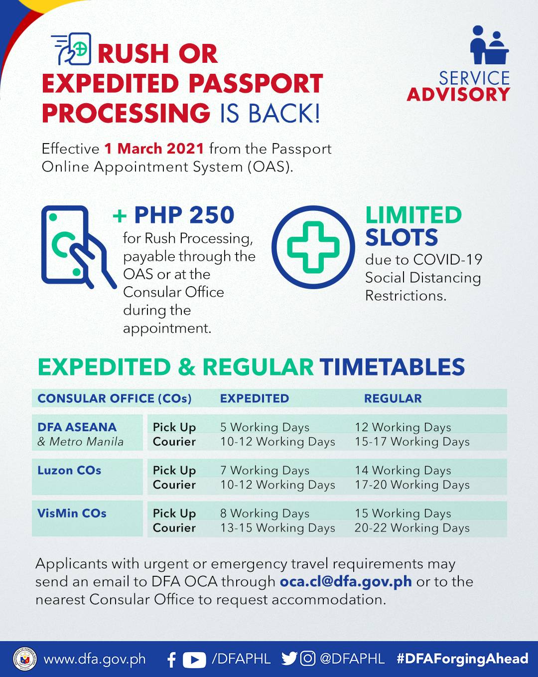 dfa track passport