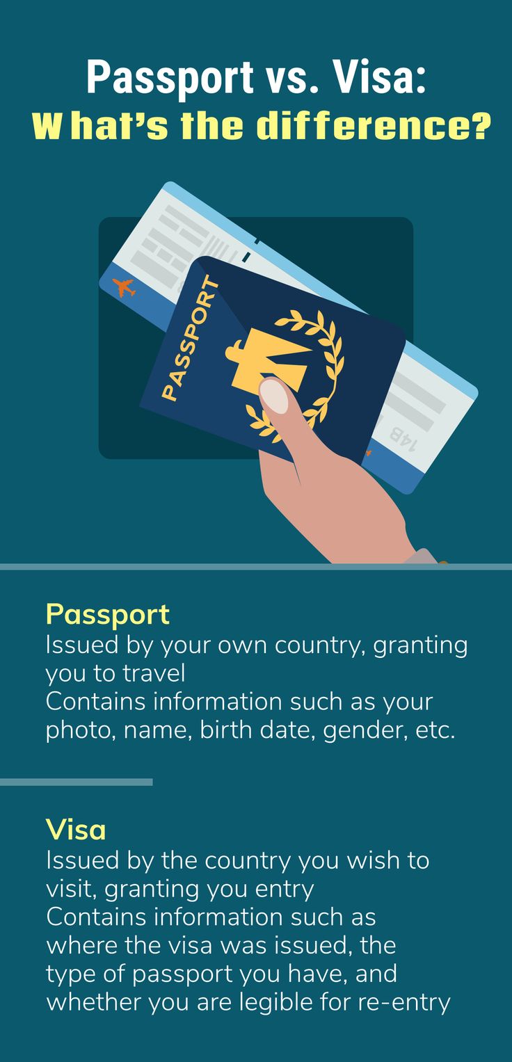 difference between a passport and a visa