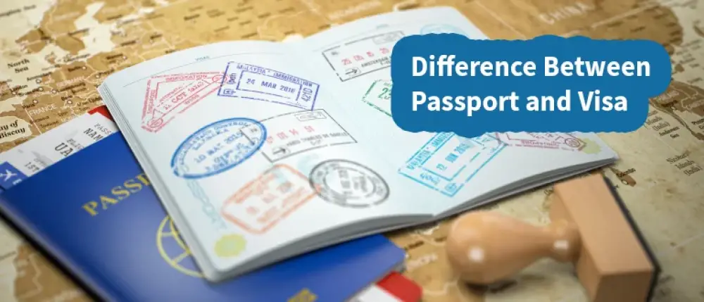 difference between a visa and a passport