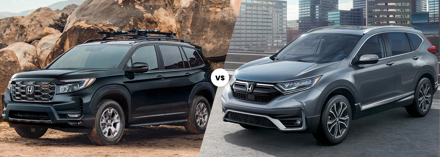 difference between honda passport and pilot