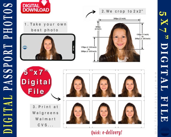 digital passport picture