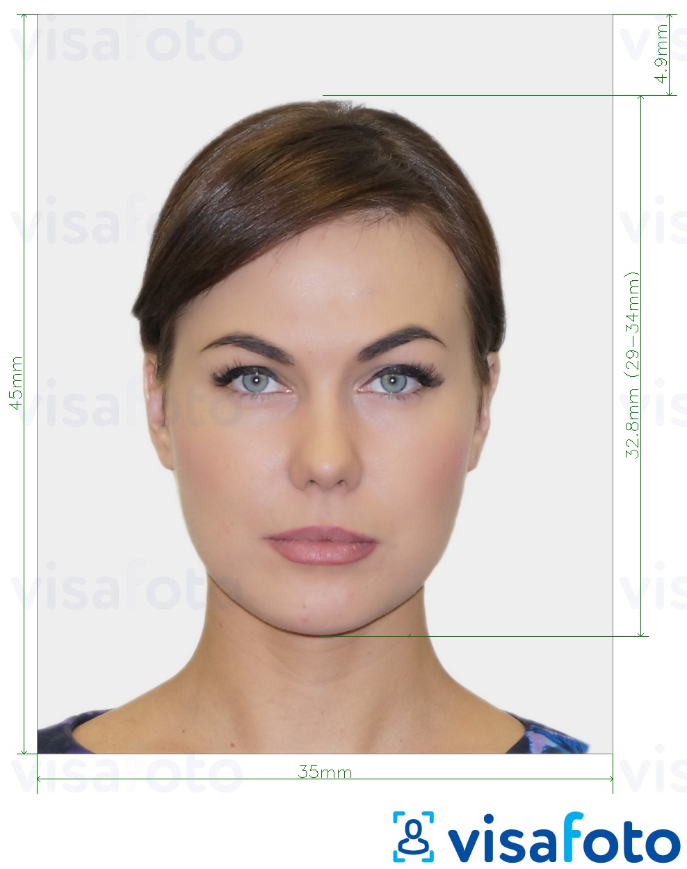 dimensions passport photo uk