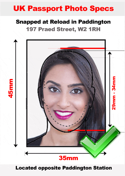 dimensions passport photo uk