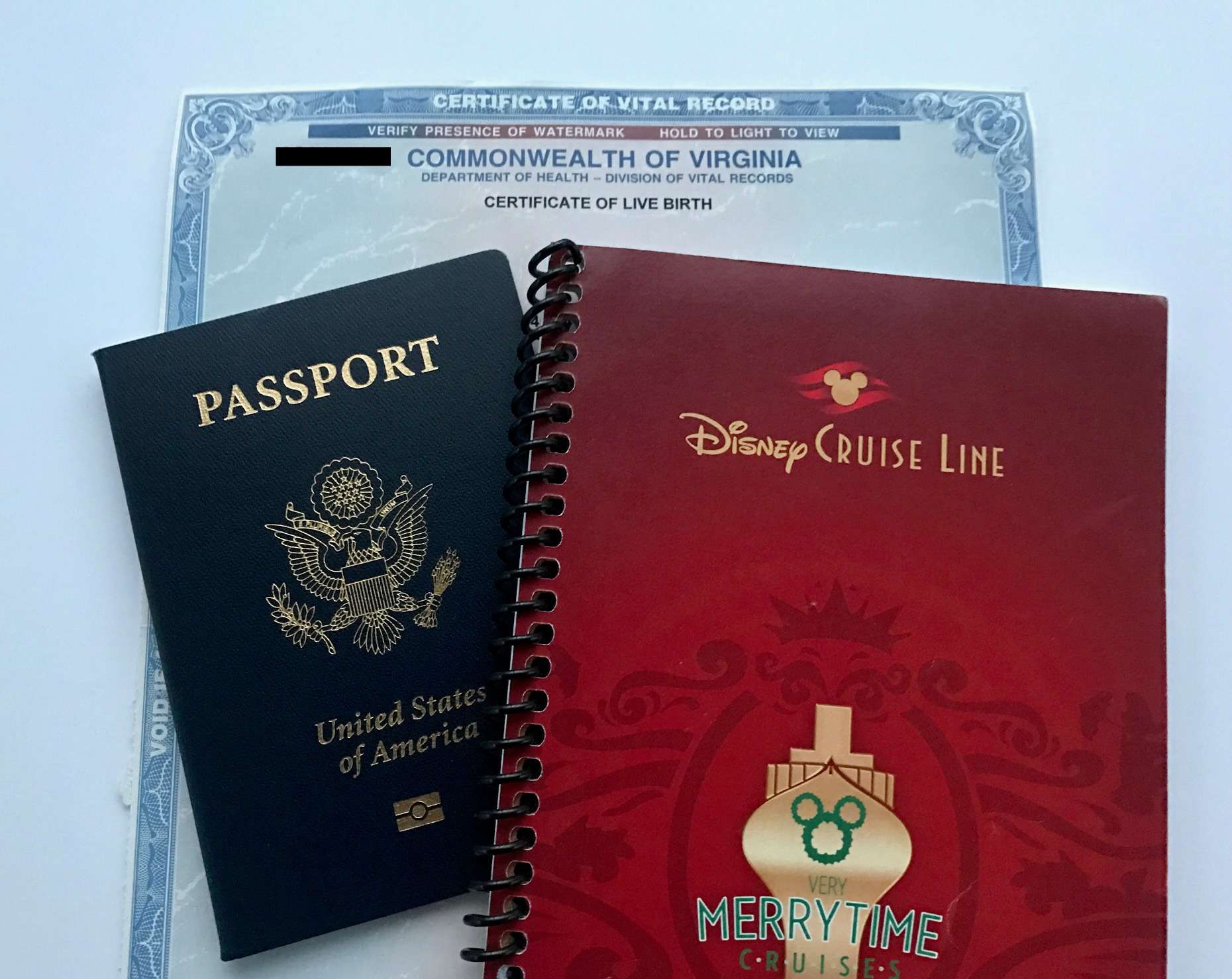 disney cruise line passport requirements