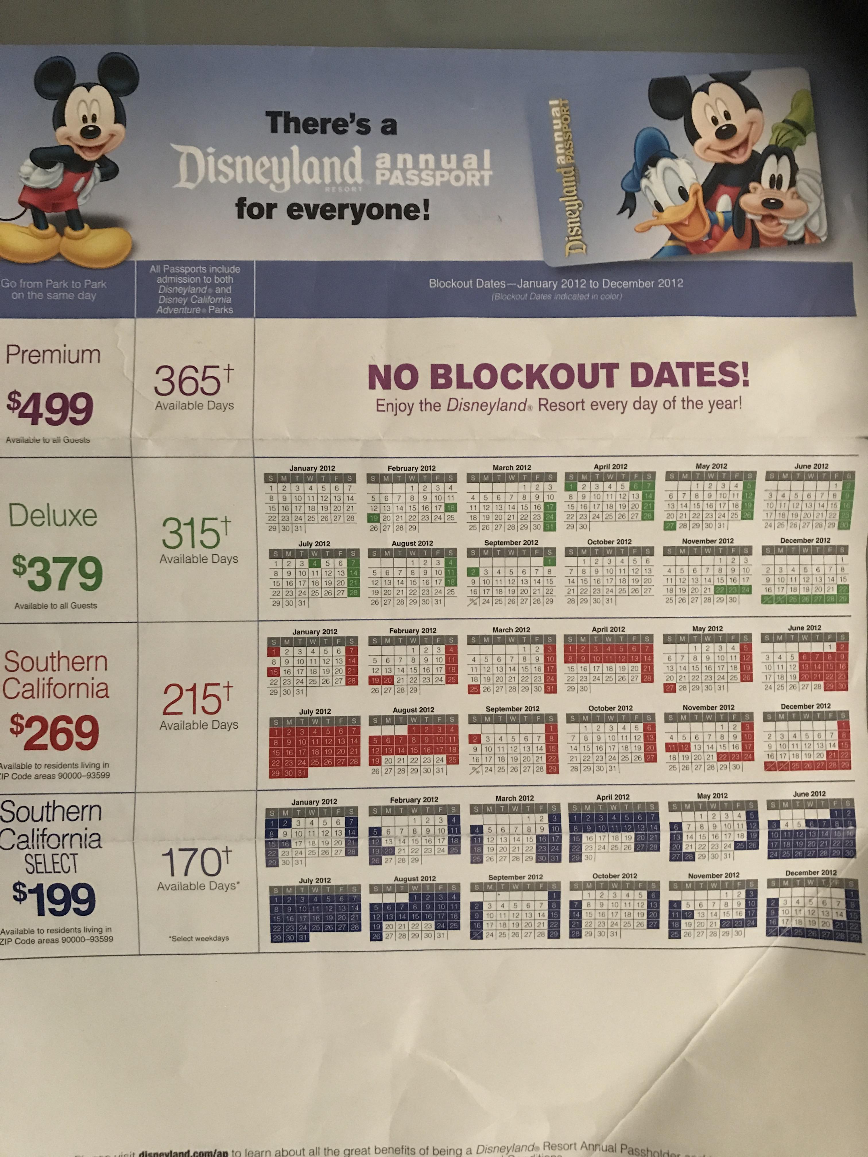 disneyland annual passport phone number