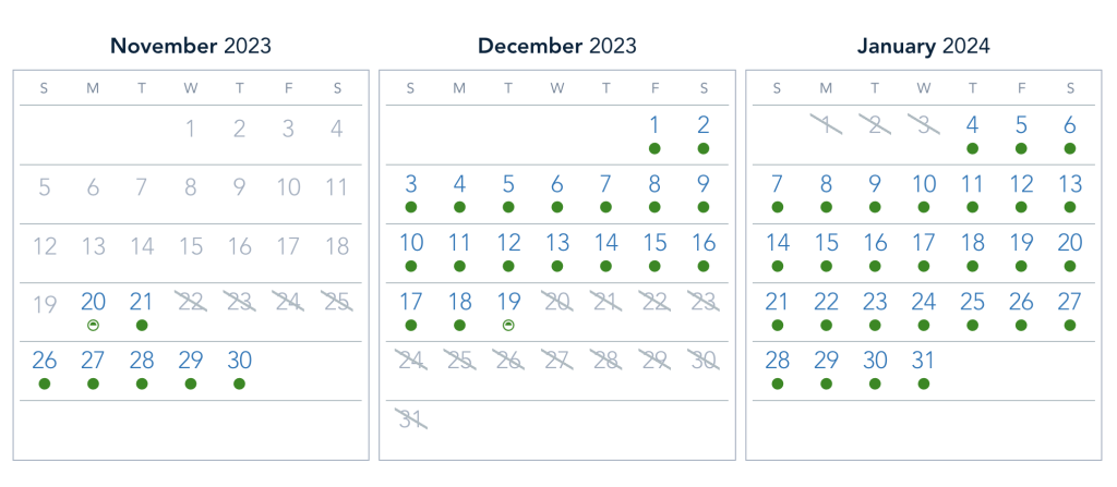 disneyland passport blockout dates