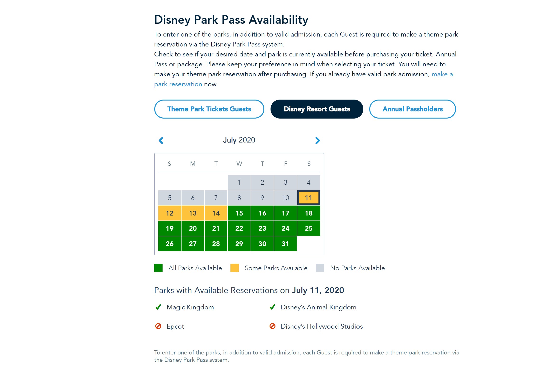 disneyland passport calendar