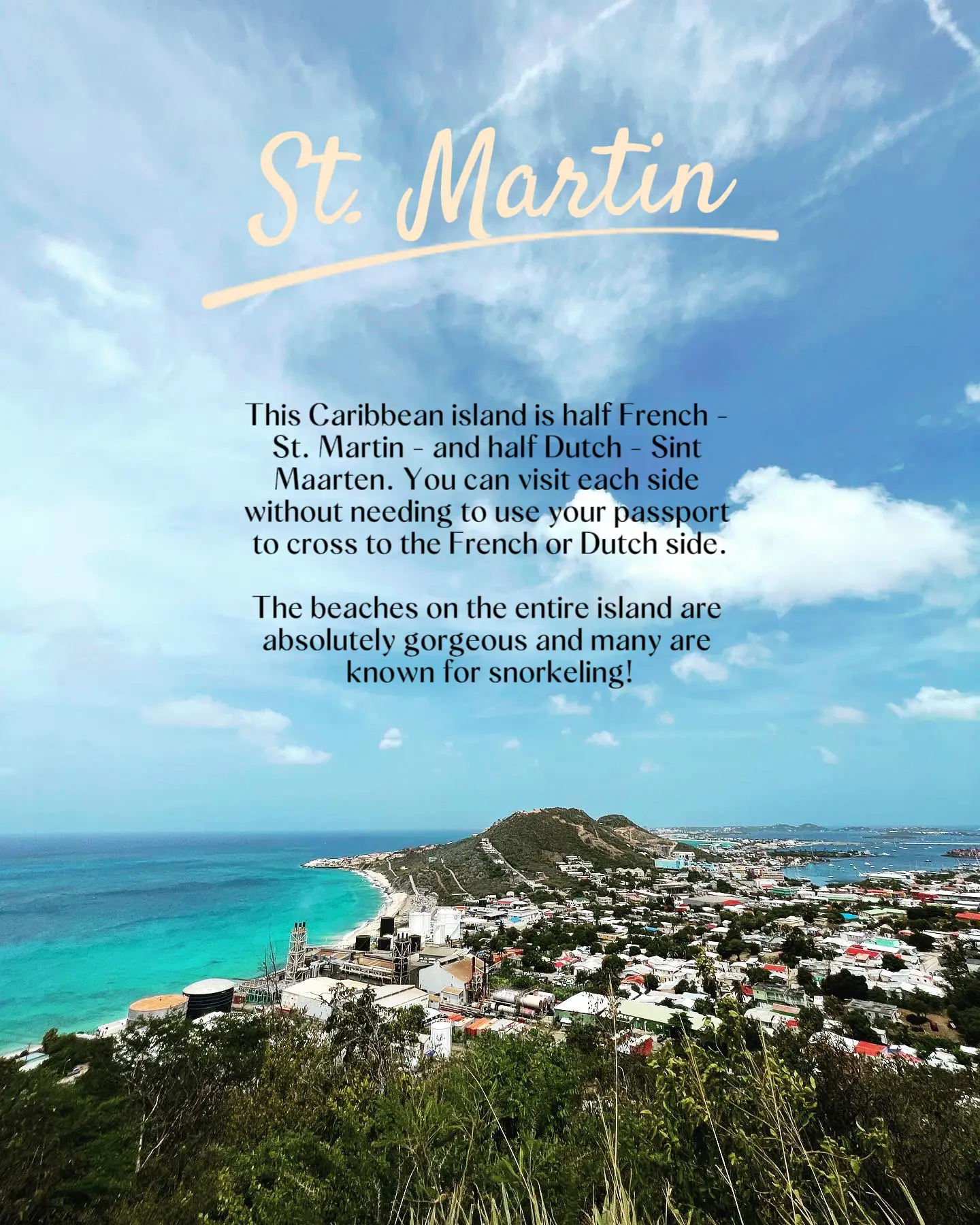 do i need a passport for st martin