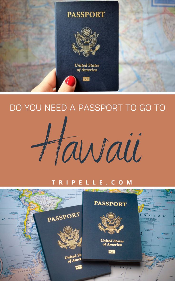 do i need passport to hawaii