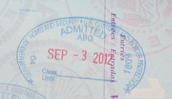 do they stamp your passport in usa