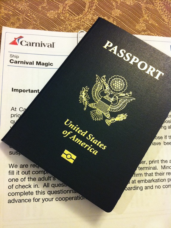 do you need a passport for a carnival cruise