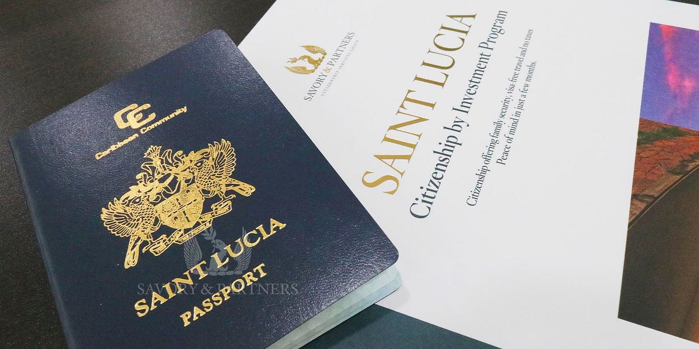 do you need a passport to travel to st lucia