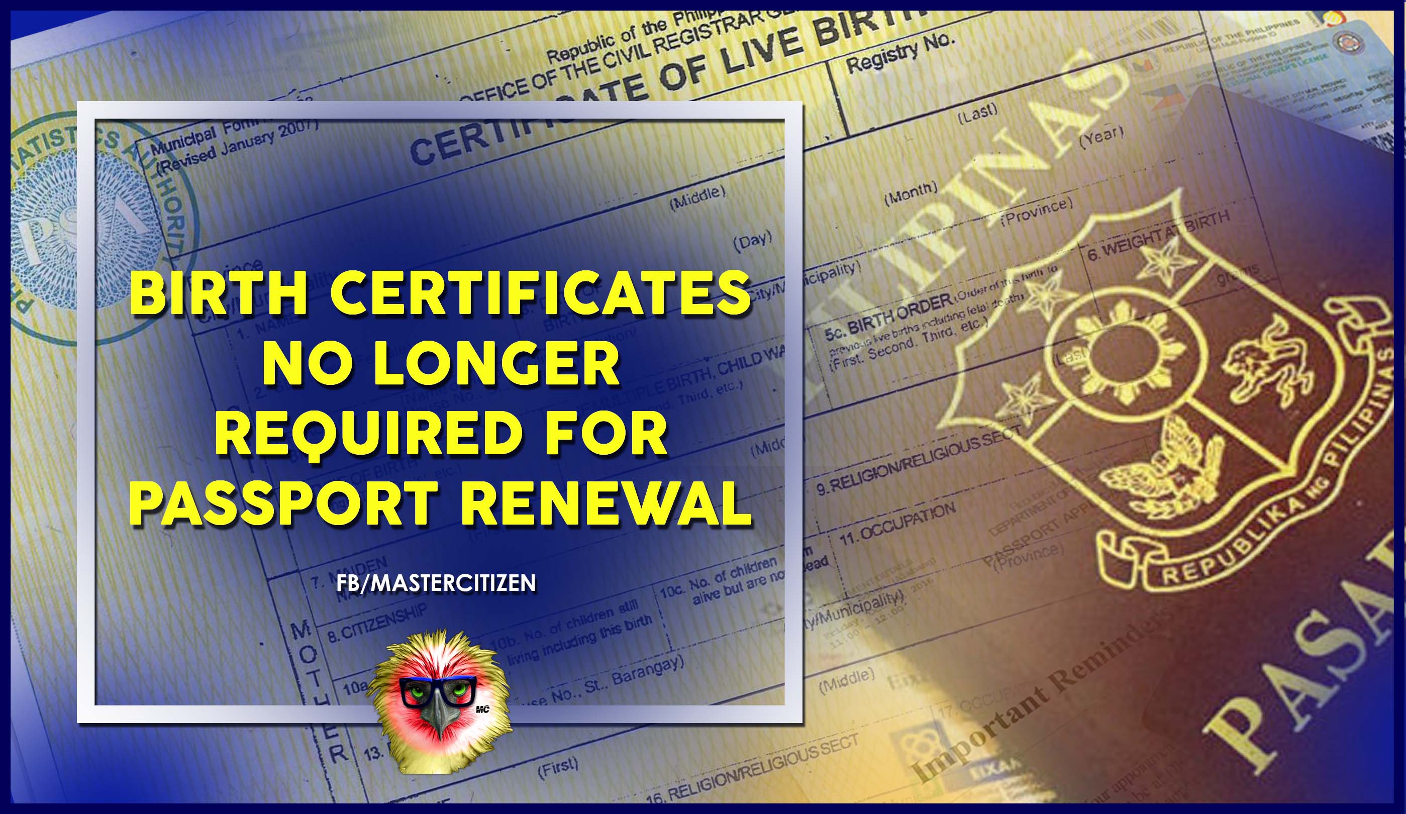 do you need birth certificate for passport renewal