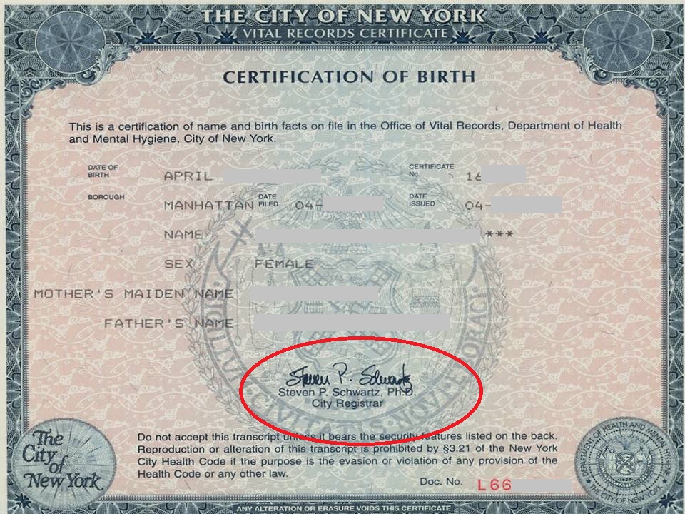 do you need the original birth certificate for a passport