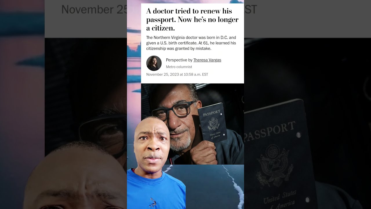 doctor tried to renew his passport