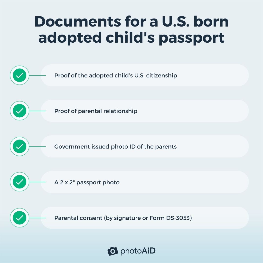 document needed for passport