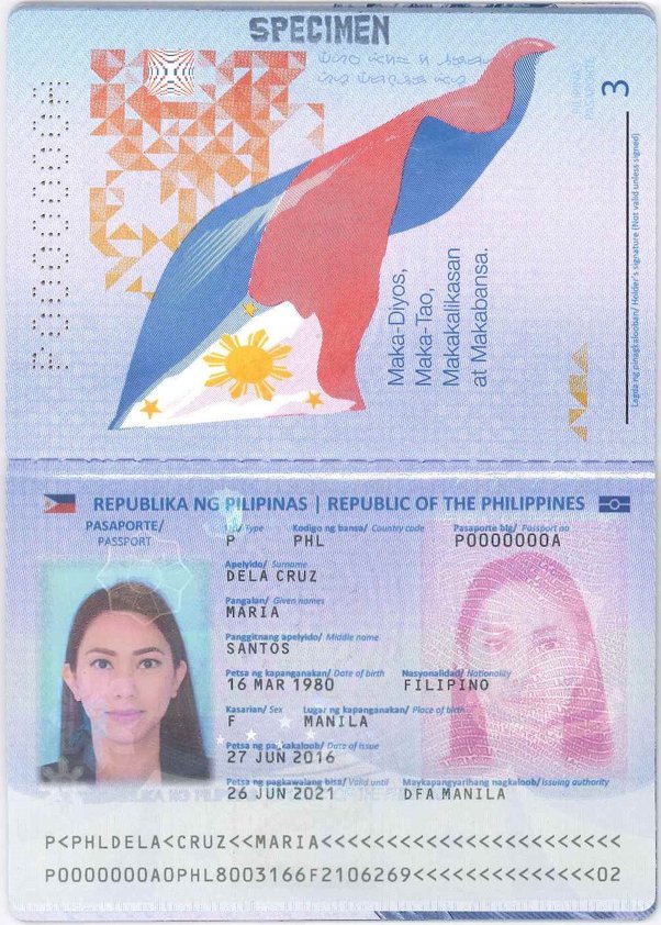 documentation number on passport