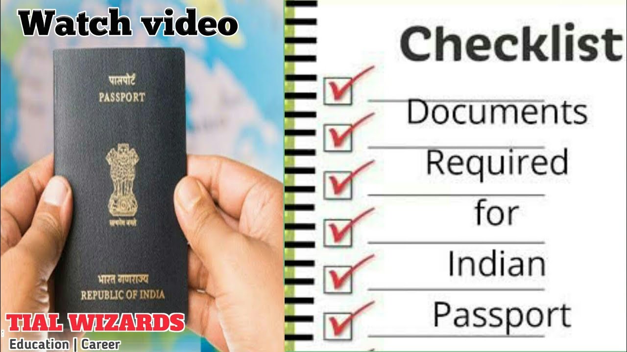 documents need for indian passport