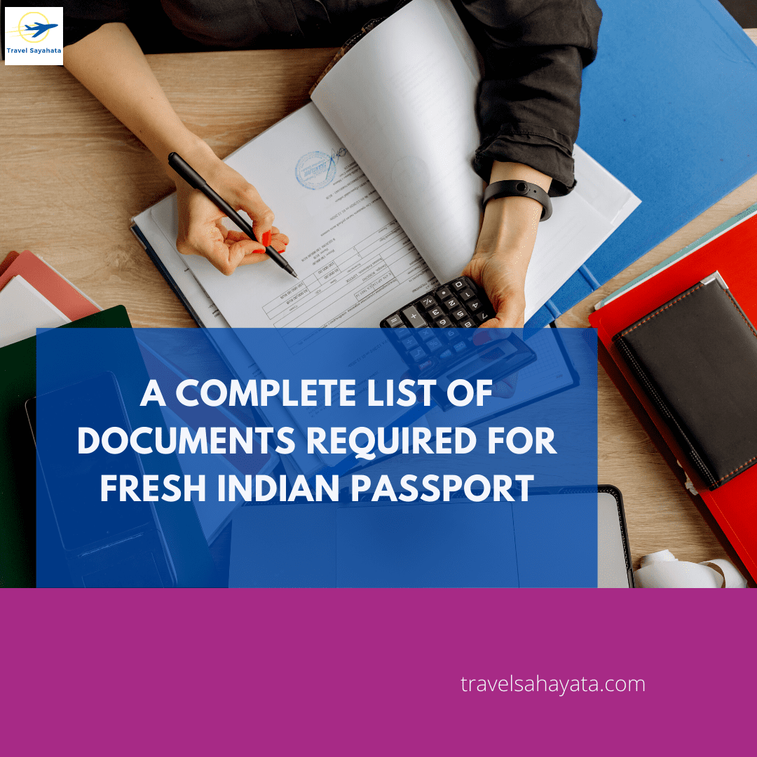 documents needed for new passport