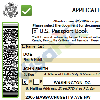 documents required for passport usa