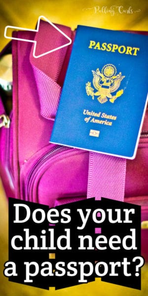 does a child need a passport