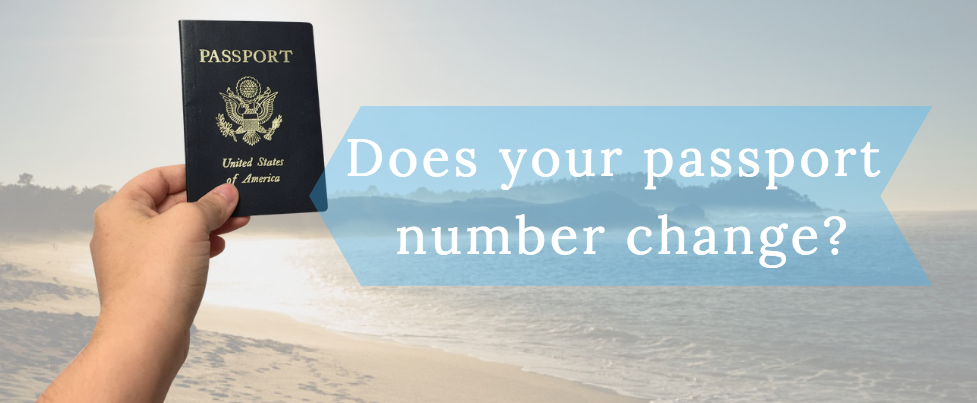 does a passport number change