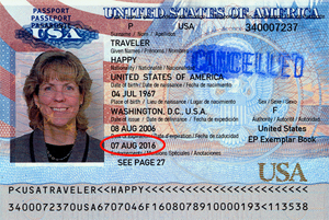 does a us passport expire