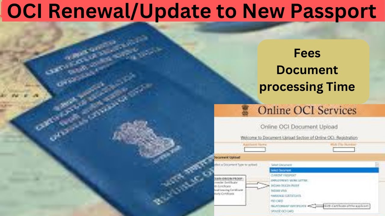 does oci need to be updated with new passport