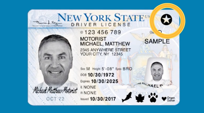 does the star on your license work as a passport