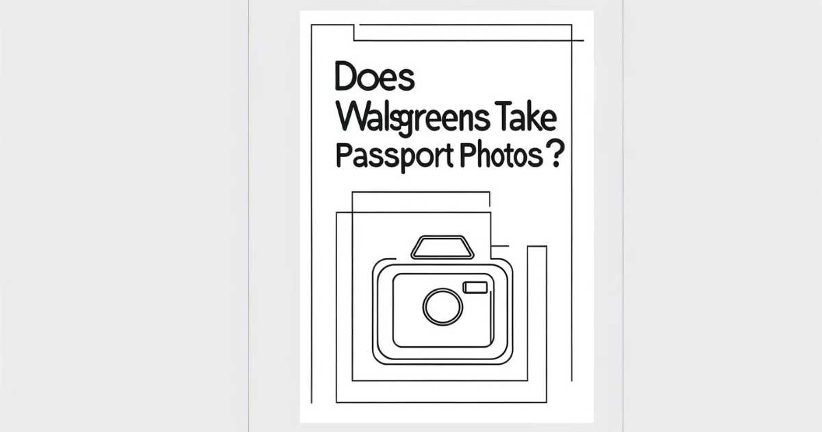 does walgreens take passport photo