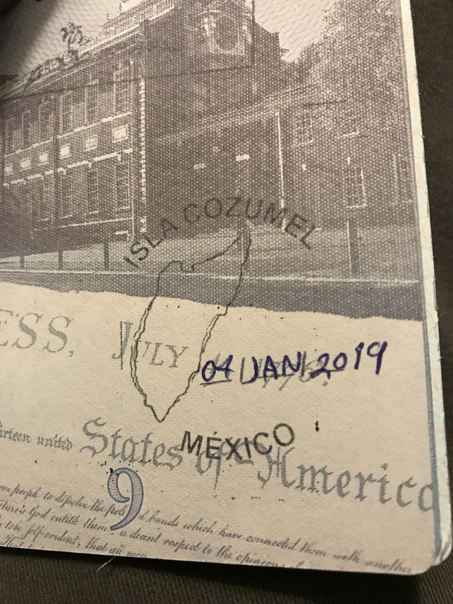 does your passport get stamped on a cruise