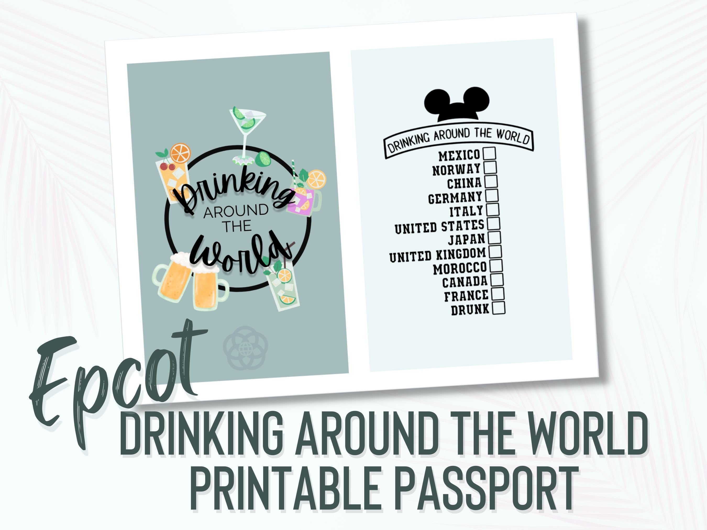 drinking passport