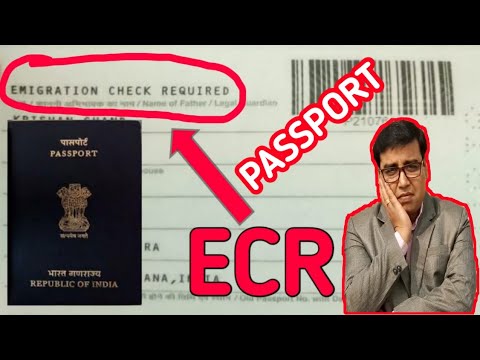 ecr on indian passport