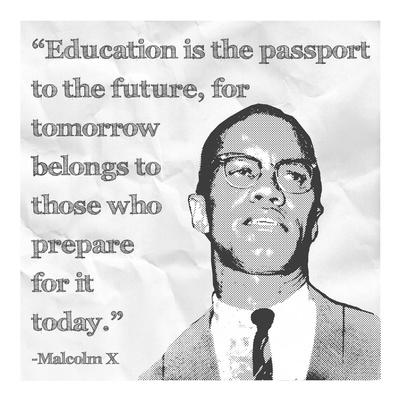 education is a passport to the future