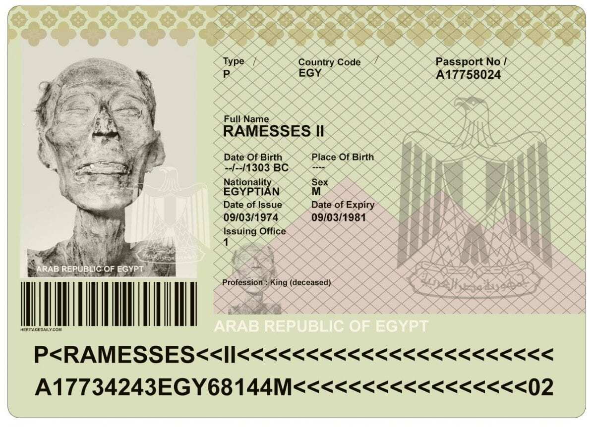 egyptian passport