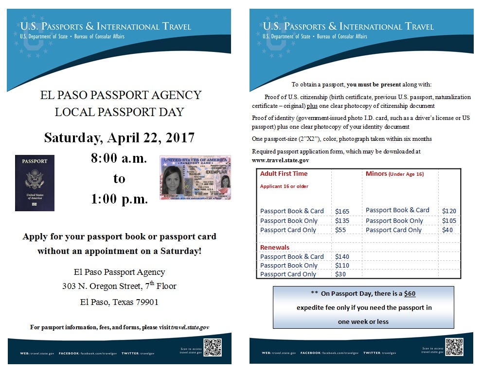 el paso passport agency reviews