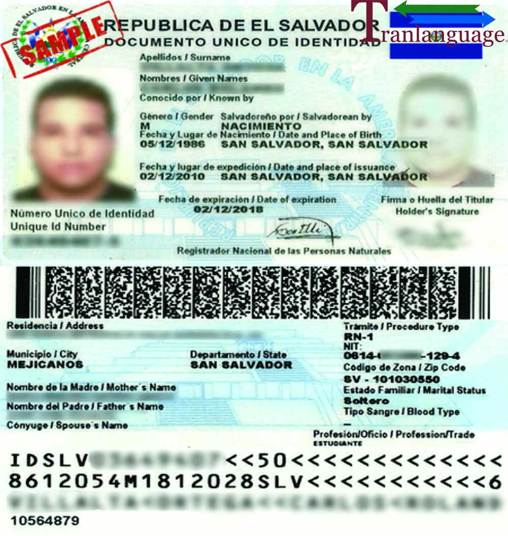 el salvador passport requirements