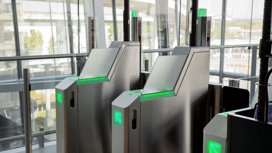 electronic passport gates