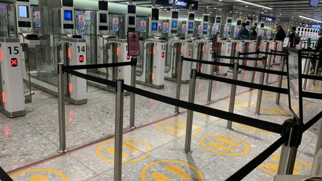 electronic passport gates