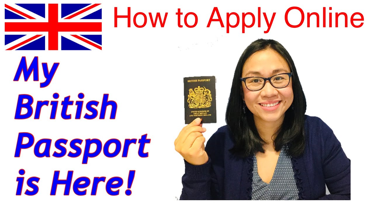 english passport application