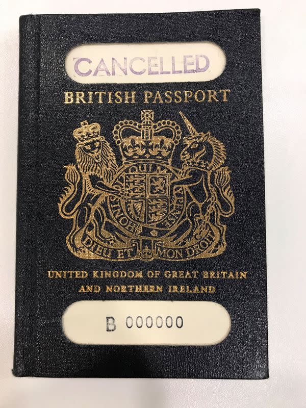 english passport