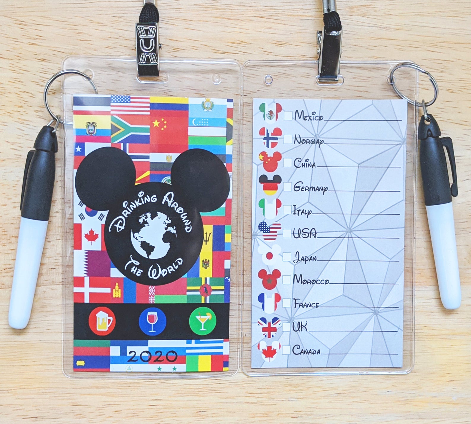 epcot drinking around the world passport