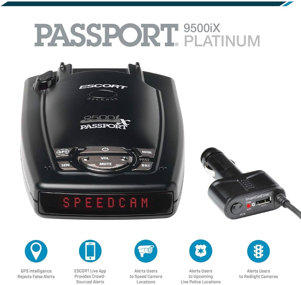 escort 9500i passport