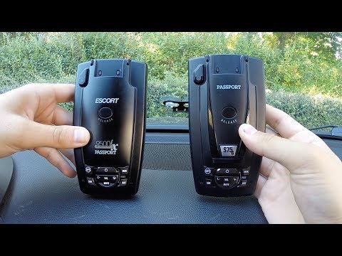 escort 9500ix passport radar detector