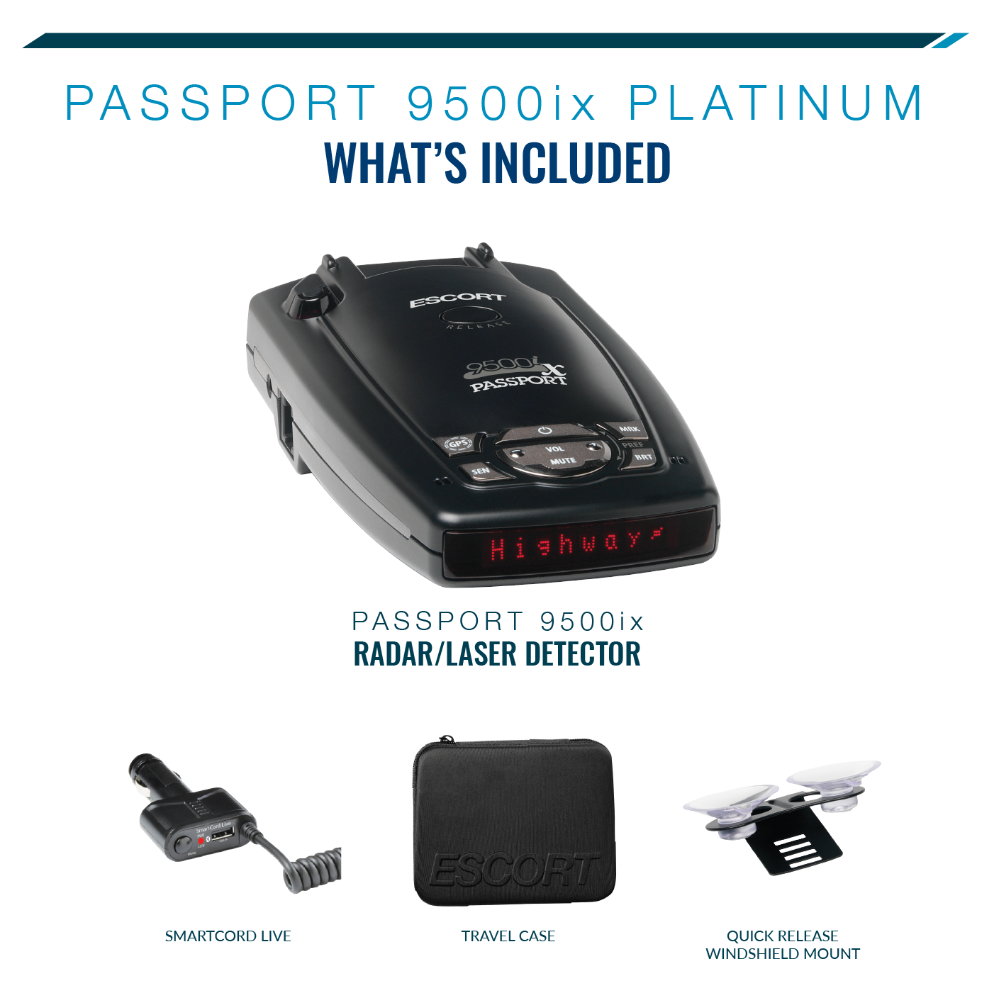 escort passport 9500ix radar detector